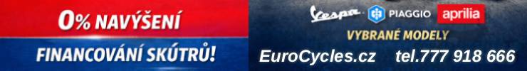 Skútry Aprilia, Piaggio, Vespa 0% navýšení