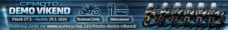 Eurocycles CF MOTO demo víkend